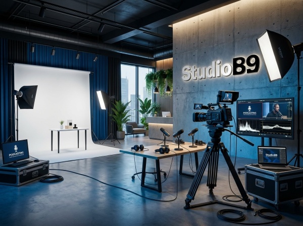 Best video resume service with professional camera setup and studio lighting