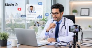 Professional studio rental for doctors Dhaka for branding content
