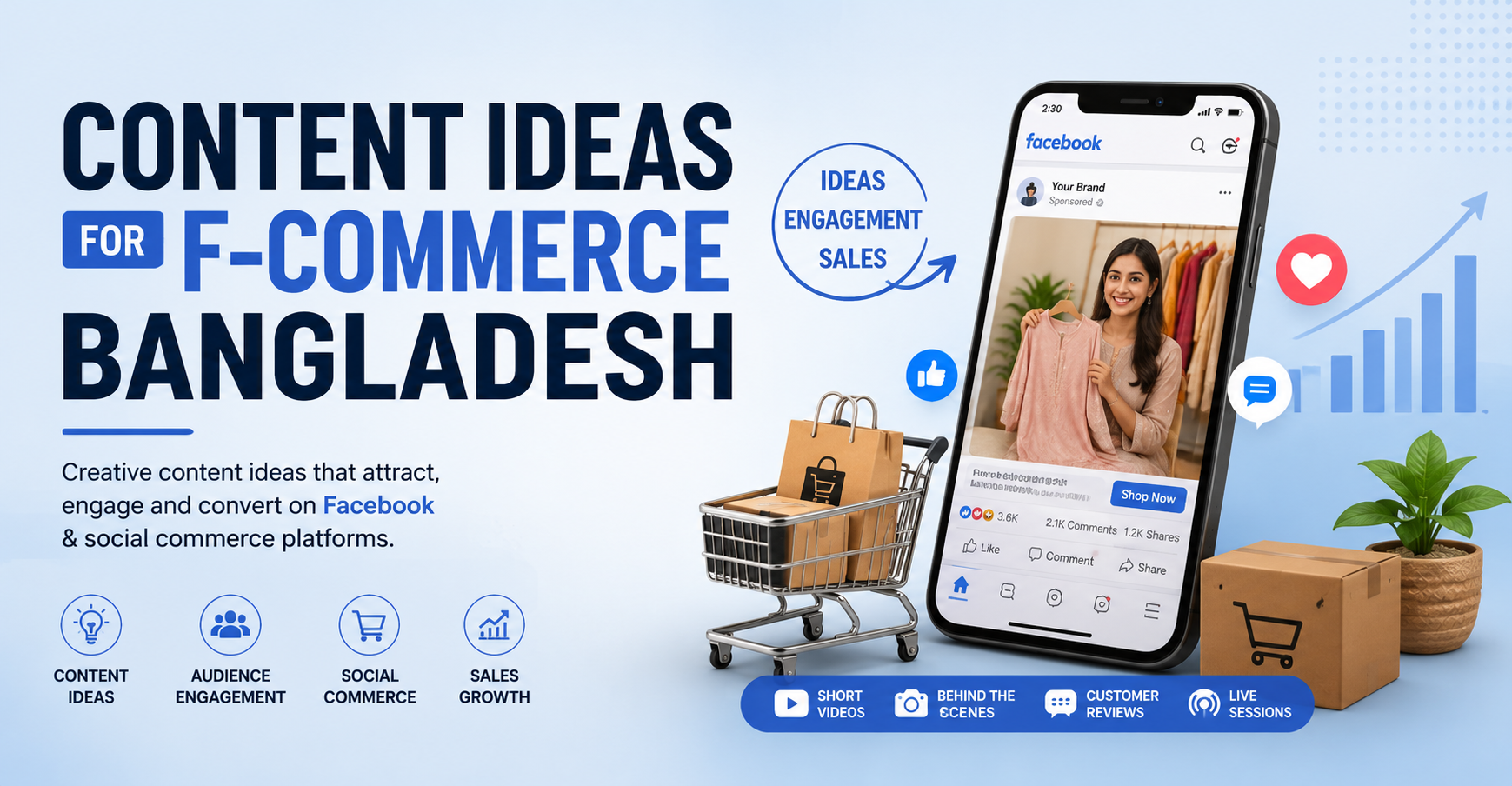 Content Ideas for F-commerce Bangladesh