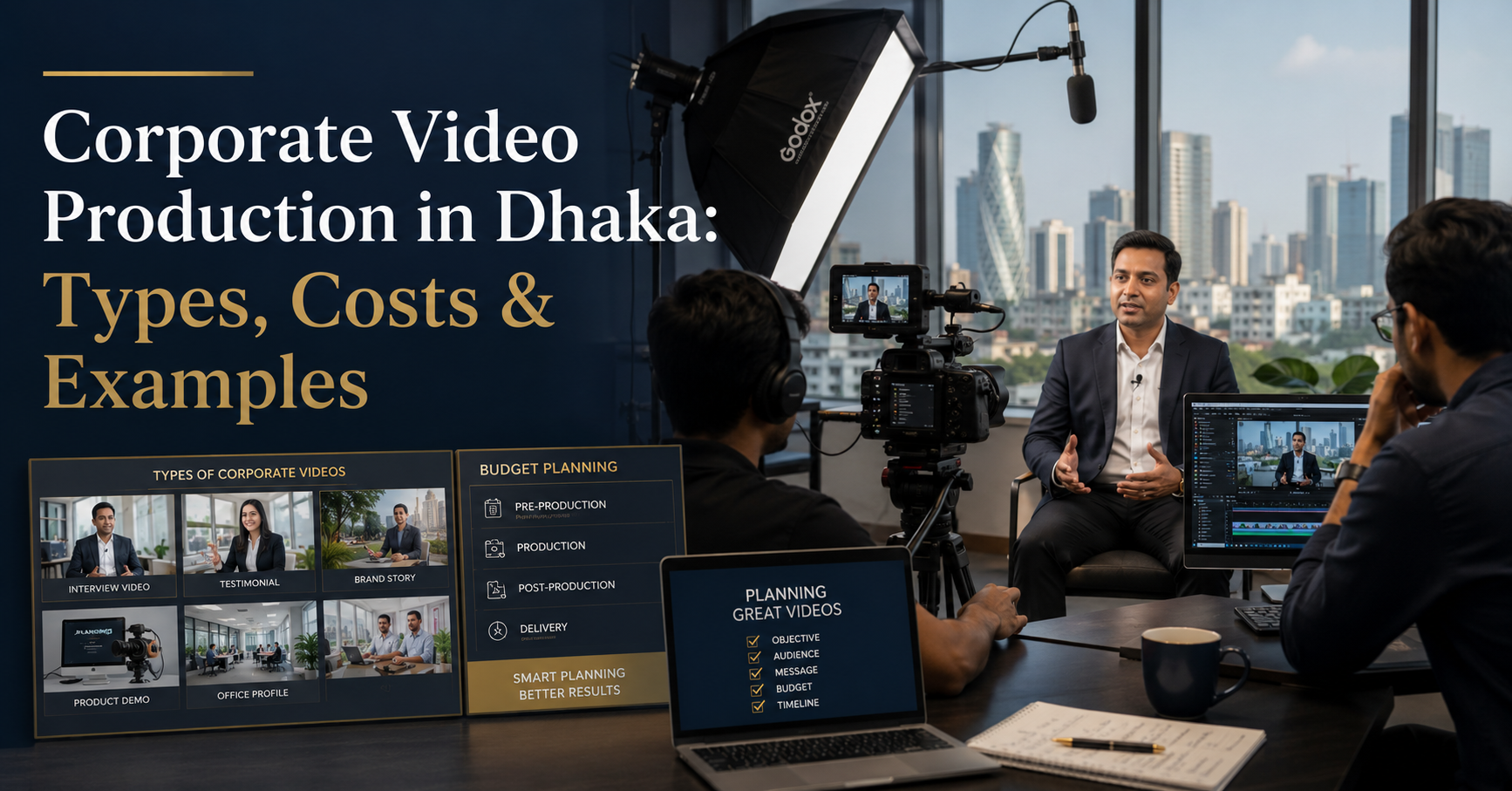 Best Corporate Video Production Dhaka: Cost & Types 2026
