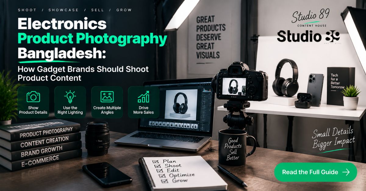 Electronics Product Photography Bangladesh