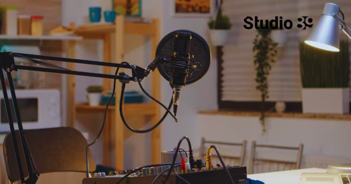 Podcast ideas for founders Bangladesh recorded in a professional podcast studio in Dhaka