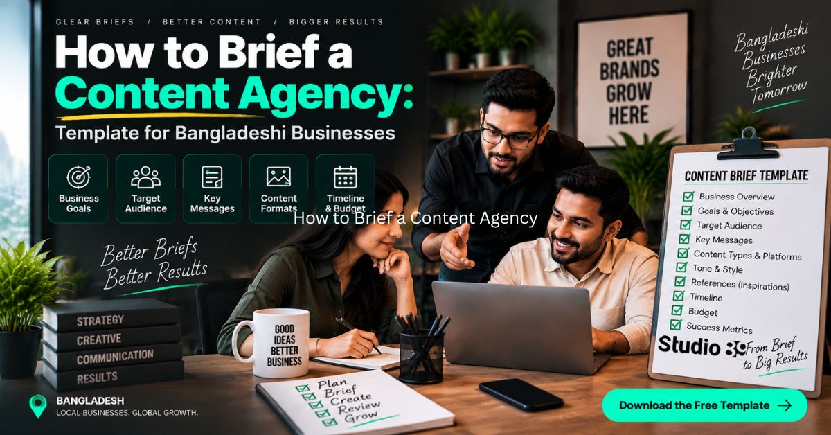 How to Brief a Content Agency