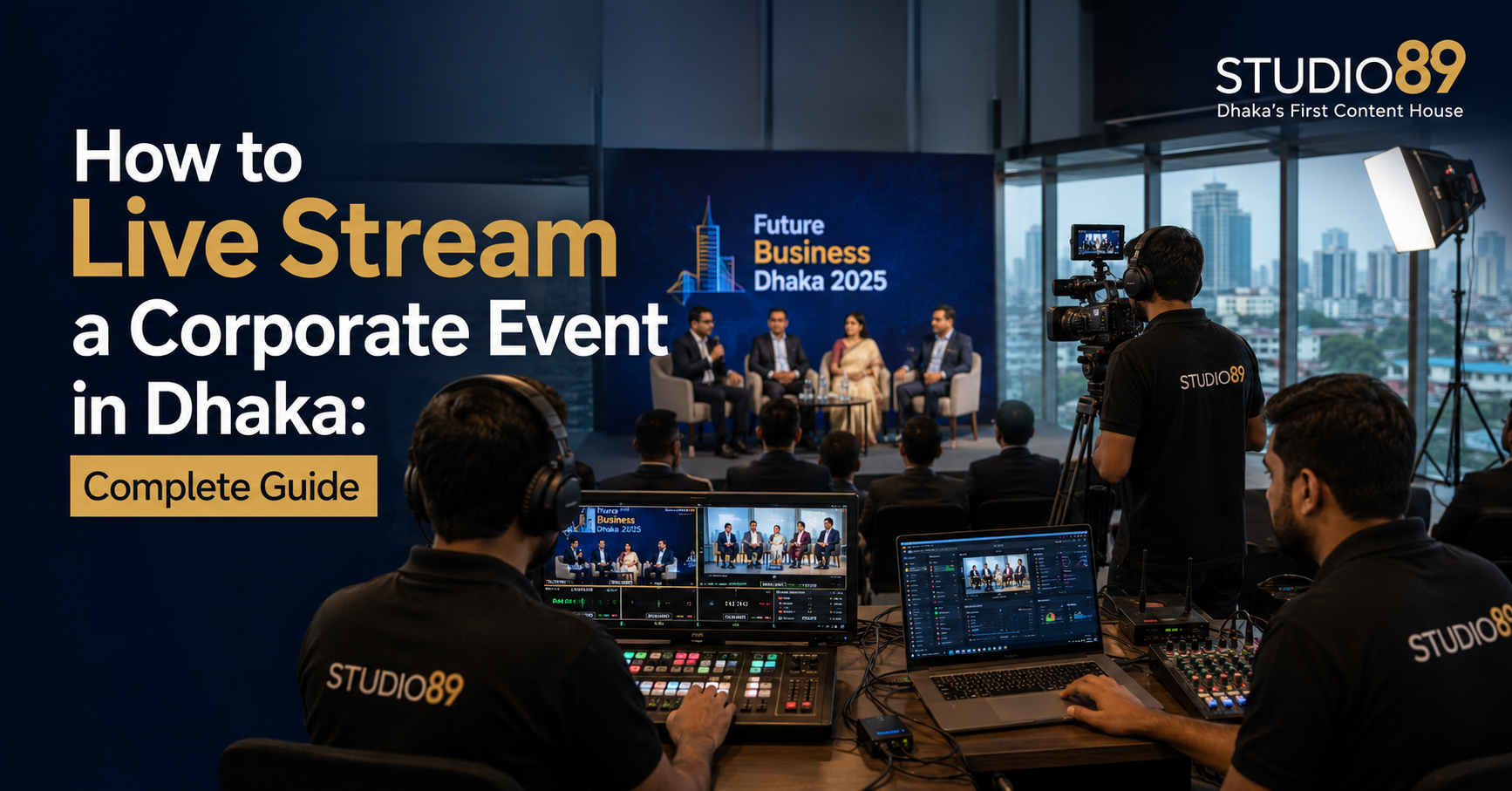 Best Live Stream Corporate Event Dhaka