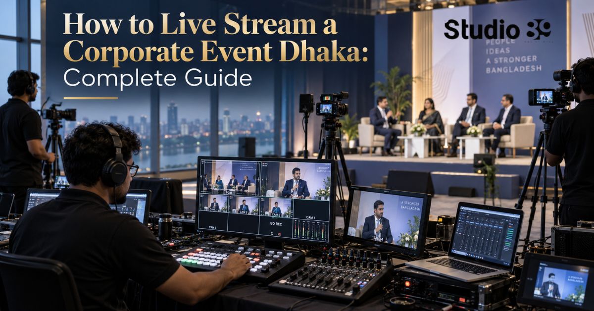 Live Stream Corporate Event Dhaka