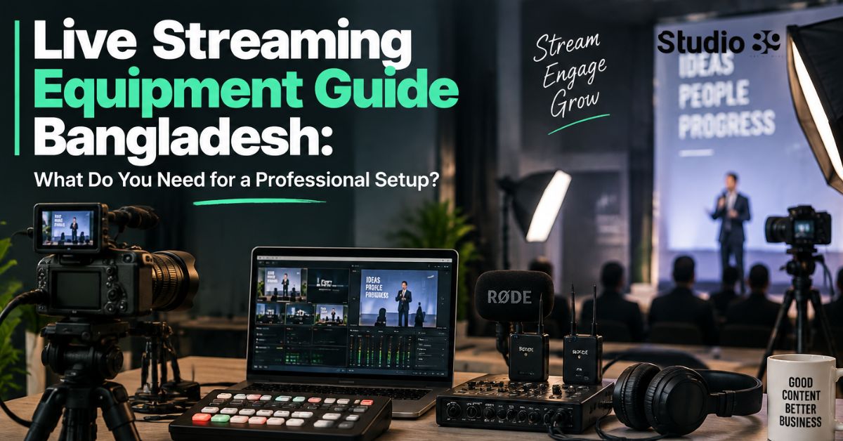 Live Streaming Equipment Guide Bangladesh