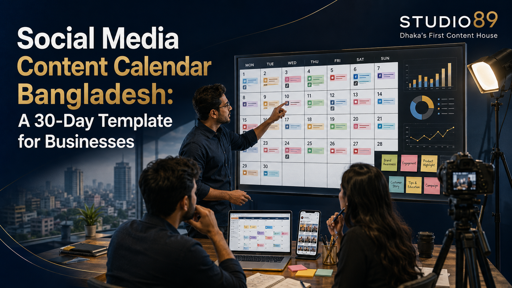 Social Media Content Calendar Bangladesh