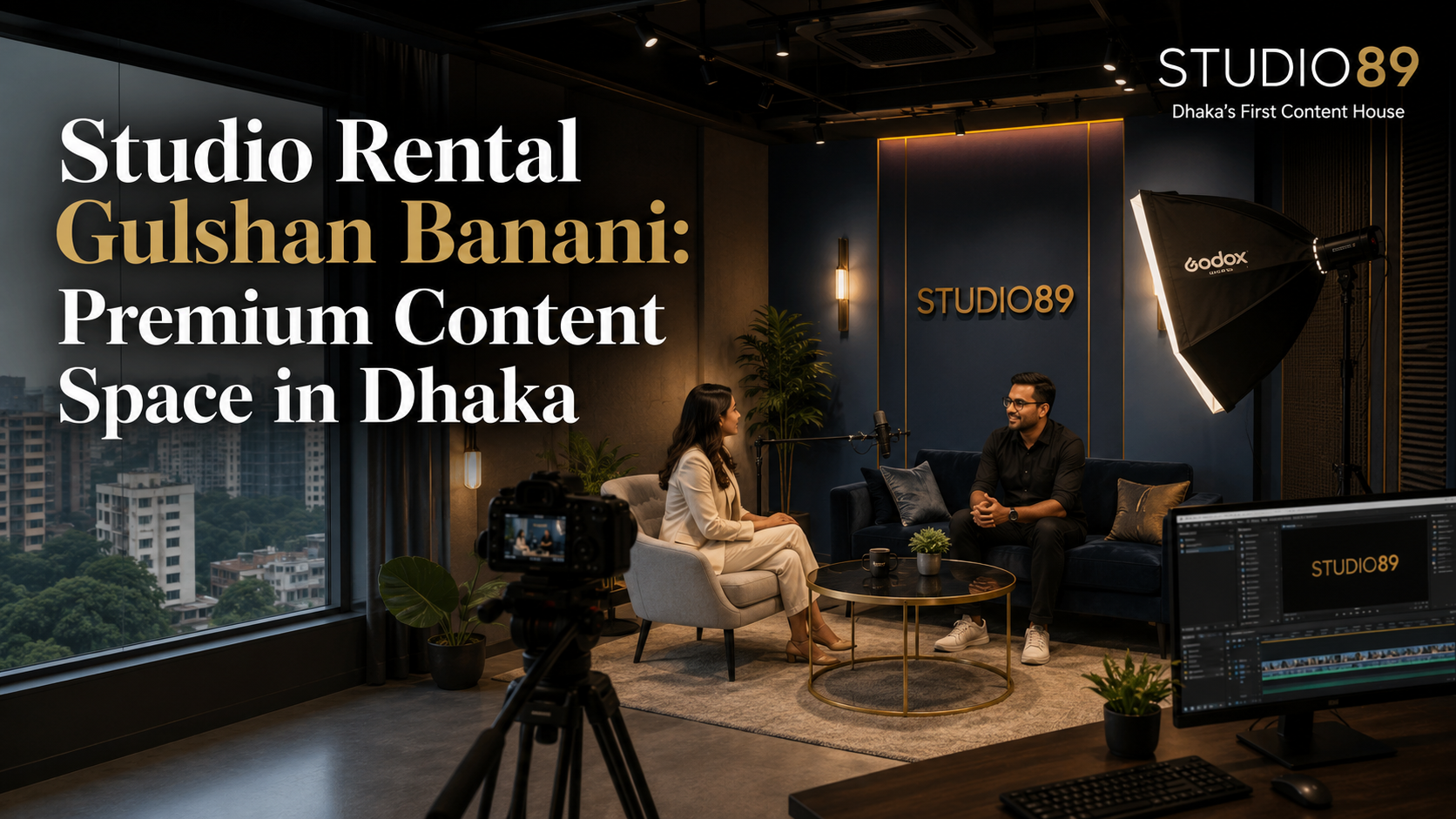 Studio Rental Gulshan Banani Premium Content Space in Dhaka