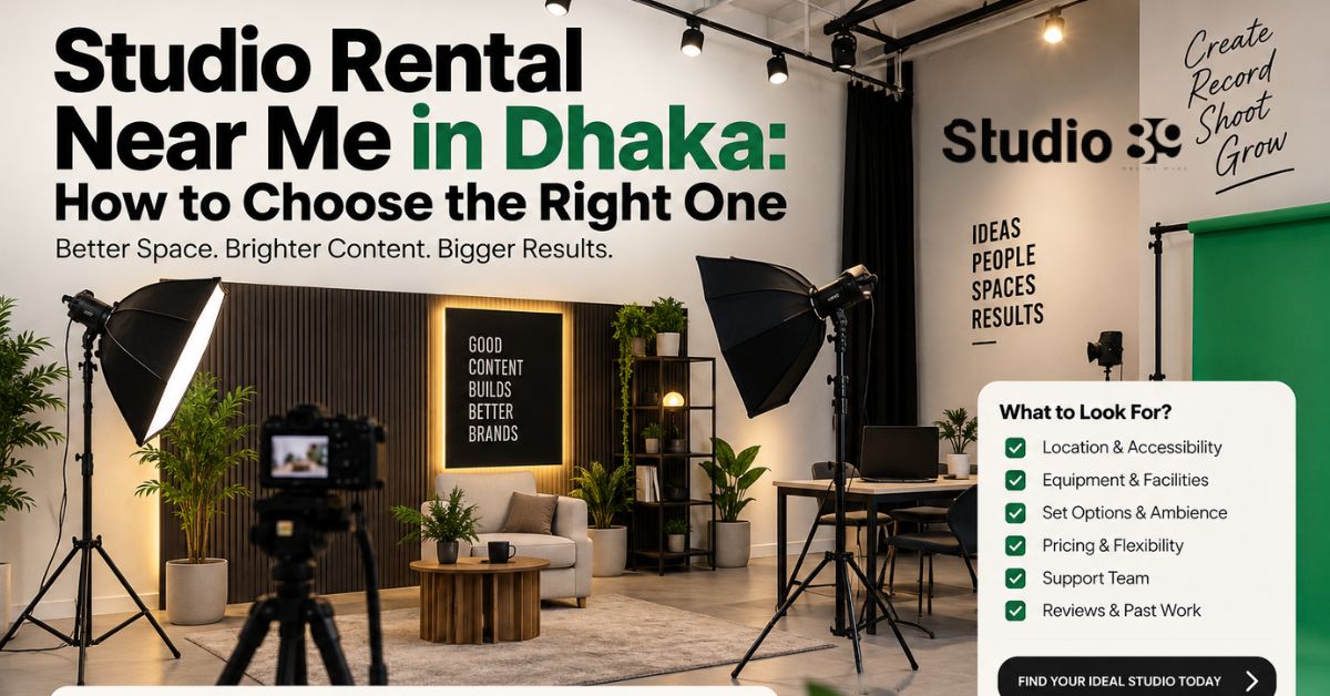 Studio Rental Near Me Dhaka