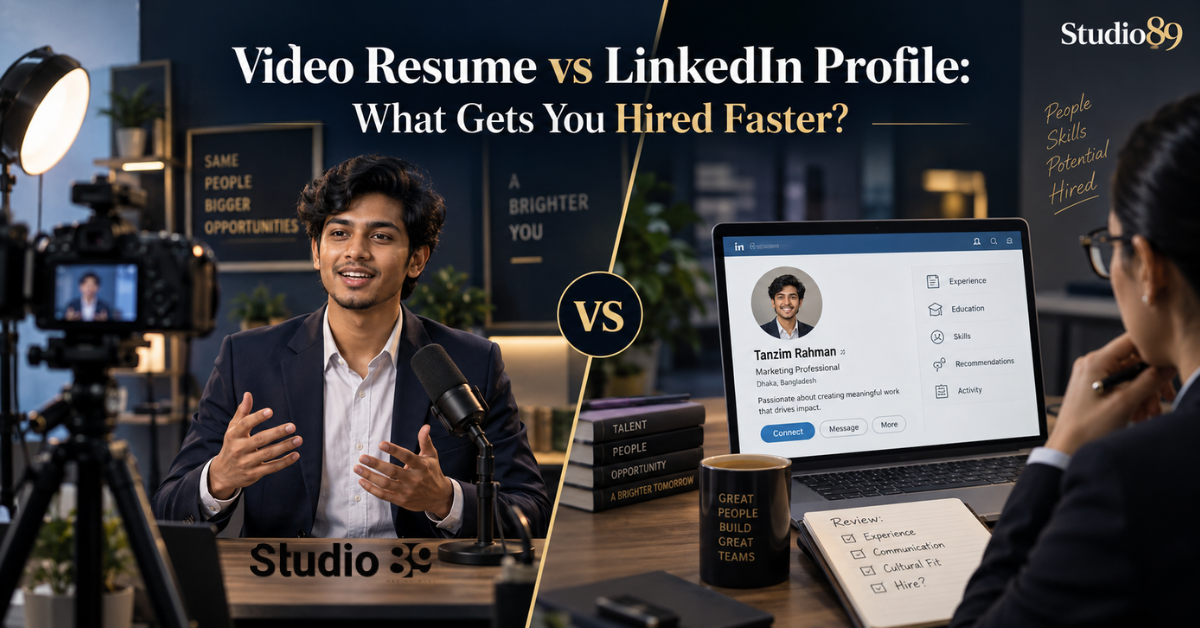 Video Resume vs LinkedIn Profile: What Gets You Hired Faster?