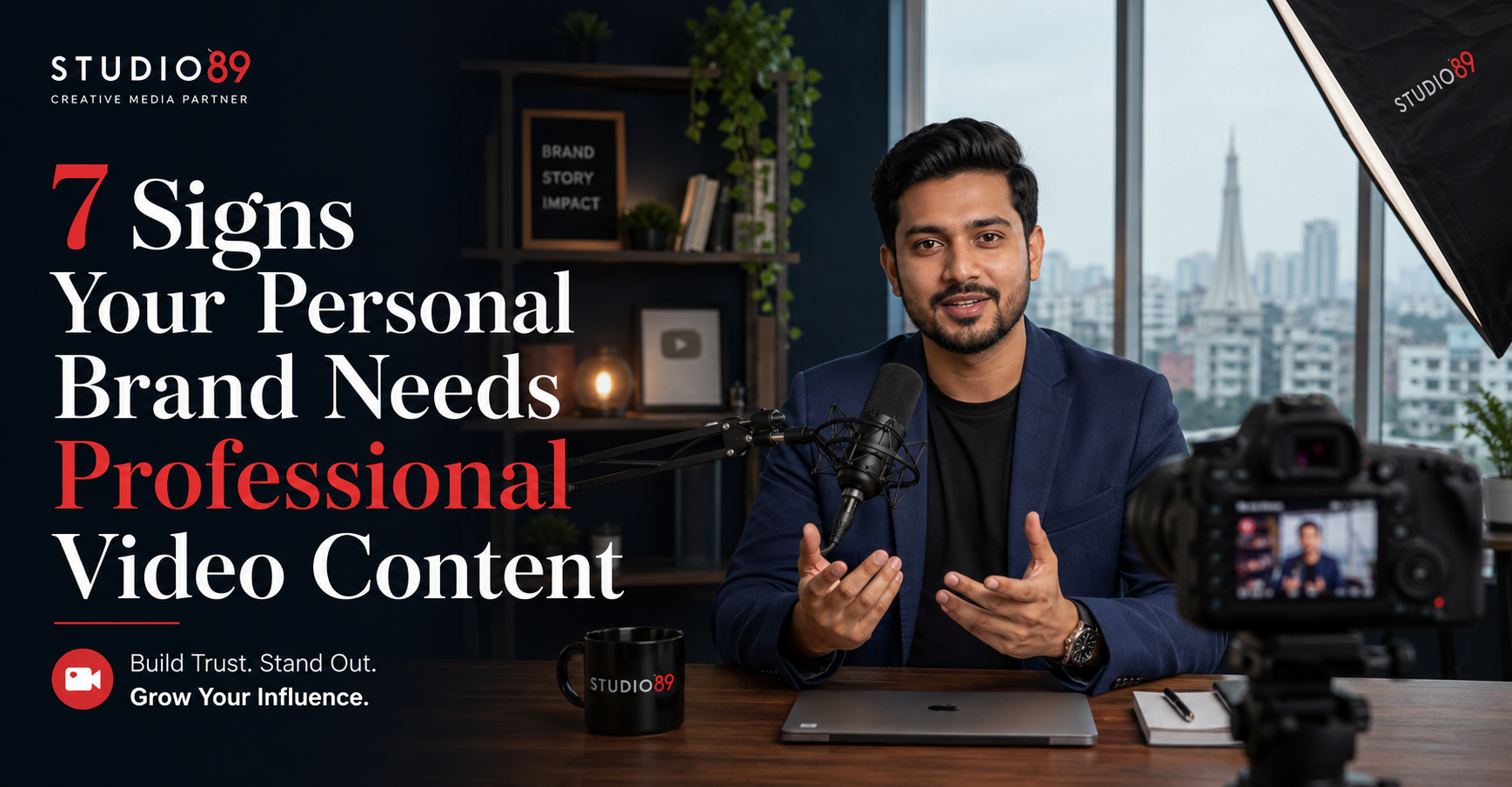 professional personal branding video content