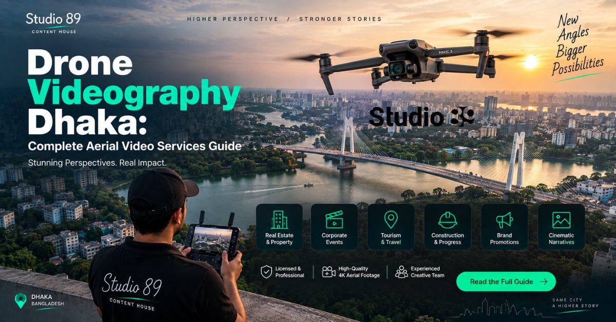 drone videography Dhaka